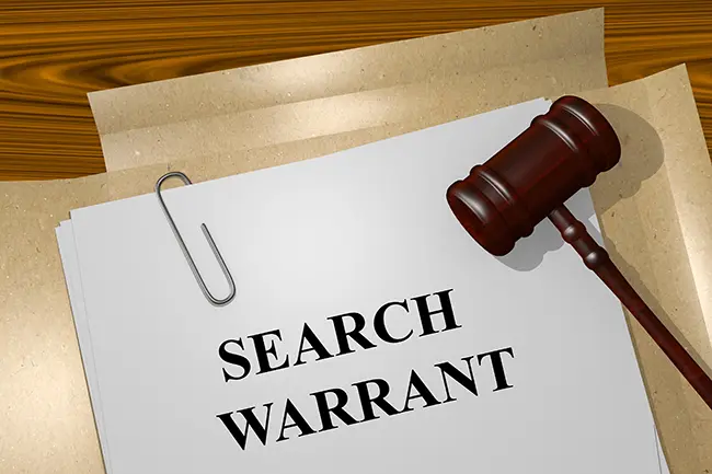 search warrant