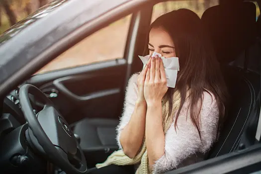 driving while you are sick