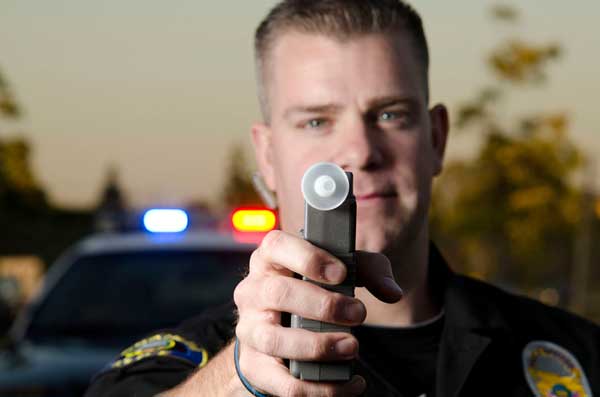 breathalyzer DUI test