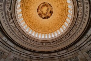 Capital building from inside