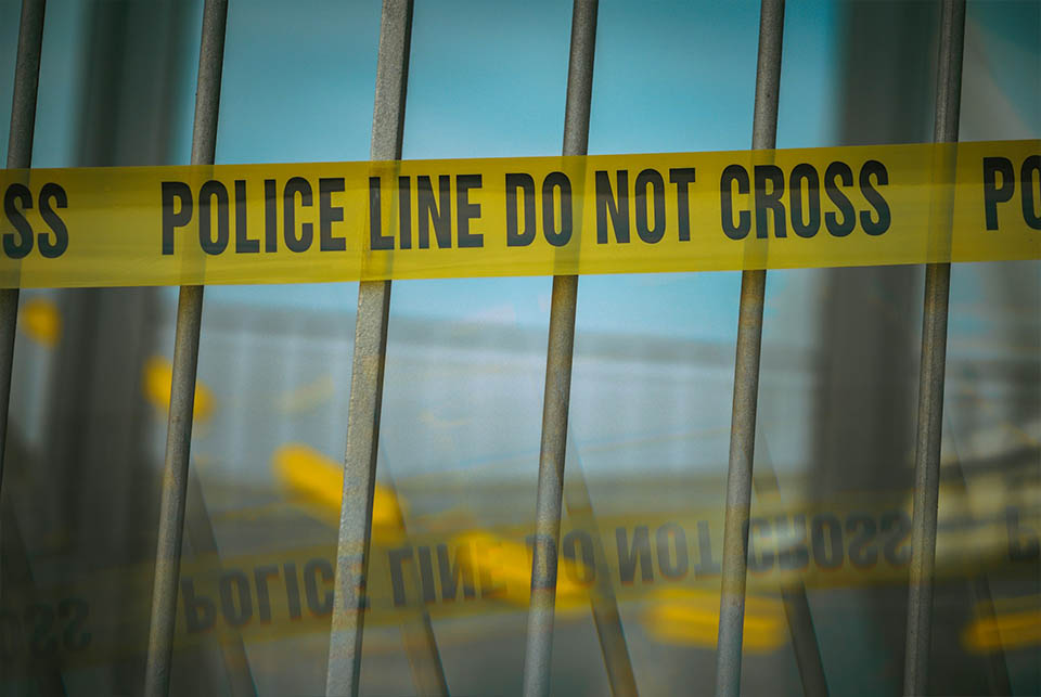 police tape